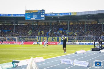 Das Stimmungszentrum der Eintracht-Fans im Herzen der Südkurve.